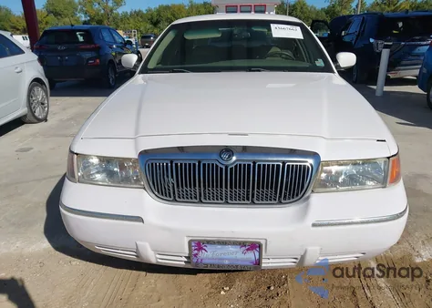 2002 Mercury Grand Marquis Ls from USA, damaged, VIN 2MEFM75W62X613506